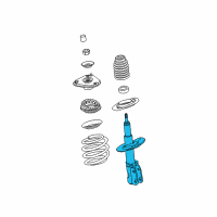 OEM Cadillac DTS Strut Diagram - 19300024