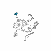 OEM 2005 Dodge Caravan Support-Engine Mount Diagram - 4861271AD