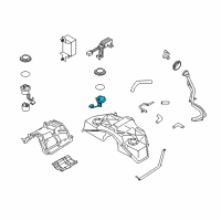 OEM 2009 Infiniti M45 Fuel Gauge Sending Unit Diagram - 25060-1NC0C