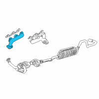 OEM 1997 Ford Ranger Manifold Diagram - F77Z-9430-HA