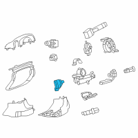 OEM 2014 Chevrolet Camaro Ignition Switch Diagram - 20965947