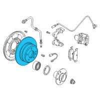 OEM 2004 BMW Z4 Brake Disc Diagram - 34-21-6-864-051