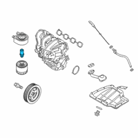 OEM 2015 Hyundai Veloster Fix Bolt-Oil Cooler Diagram - 26420-2B720