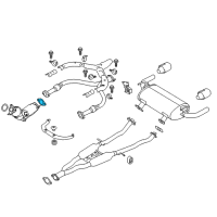 OEM 2012 Nissan 370Z Gasket-Exhaust Diagram - 20692-JK00B