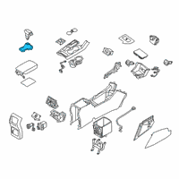 OEM Kia Boot Assembly-Shift LEVE Diagram - 84645D9000