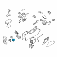 OEM 2016 Kia Sorento Charger Assembly-Usb Diagram - 96125C5010