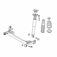 OEM 2018 Nissan Versa Bolt Diagram - 54459-5RB1B