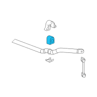 OEM 2008 Cadillac SRX Bushings Diagram - 25759231