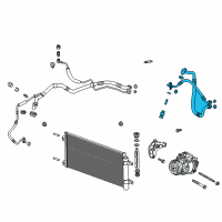 OEM Chevrolet Cruze Suction Hose Diagram - 39024689