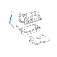 OEM Toyota Dipstick Diagram - 35103-34060