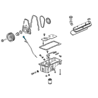 OEM 2006 GMC Envoy XL Indicator Asm-Oil Level Diagram - 12575957