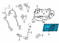 OEM 2021 Cadillac Escalade ECM Diagram - 12711353