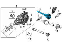 OEM Jeep Grand Cherokee L OUTPUT Diagram - 68373970AH