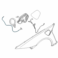 OEM BMW X5 Emergency Mechanism Pulling Strip Diagram - 51-25-7-297-008