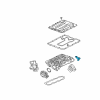 OEM 2016 Chevrolet Corvette Booster Sensor Diagram - 25203651