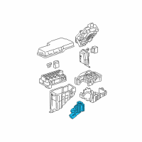 OEM 2006 Toyota Camry Resistor, Daytime Running Light Diagram - 82695-33010