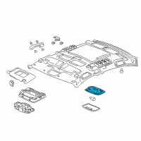 OEM 2021 Honda Accord Base (Platinum Gray) Diagram - 34254-T2A-023ZH