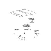 OEM 2002 Hyundai Sonata Bulb Diagram - 18645-01009