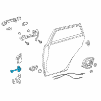 OEM 2016 Scion iM Door Check Diagram - 68630-12160