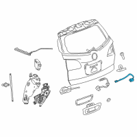 OEM 2014 Chevrolet Traverse Release Switch Diagram - 22832434