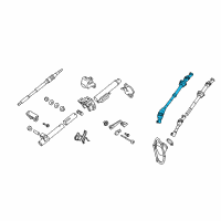 OEM Lexus IS350 Shaft Assembly, Steering Diagram - 45260-30212