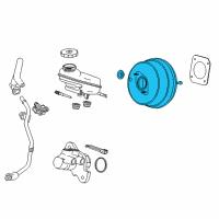 OEM 2017 Chevrolet Camaro Booster Assembly Diagram - 84614711