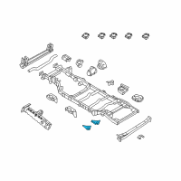 OEM 2012 Jeep Wrangler Bracket-Lower Control Arm Diagram - 68003478AA