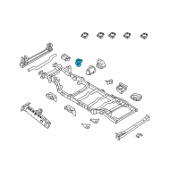 OEM 2014 Jeep Wrangler Bracket-Upper Control Arm Diagram - 68026093AA