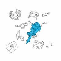 OEM 2009 Dodge Durango Column-Steering Diagram - 5057477AA