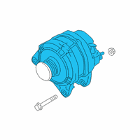 OEM 2018 Nissan Kicks Alternator Generator Diagram - 23100-5RA1B