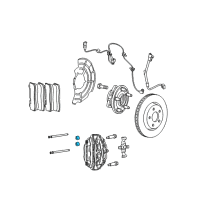 OEM 2013 Chrysler 300 Boot-Disc Brake Diagram - 5174318AA