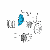 OEM 2007 Jeep Grand Cherokee Shield-Splash Diagram - 5290650AA