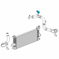 OEM 2018 Chevrolet Sonic Sensor Diagram - 55568175