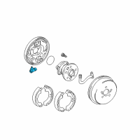 OEM Toyota Wheel Cylinder Diagram - 47570-06051