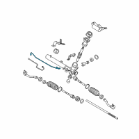 OEM 2010 Kia Soul Tube Assembly-Feed RH Diagram - 577522K000