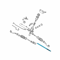 OEM 2012 Kia Soul Rack-Steering Gear Box Diagram - 565312K000