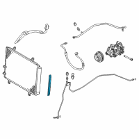 OEM 2018 Lexus ES350 DRYER, COOLER Diagram - 88474-08030