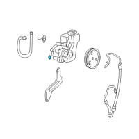 OEM 1994 Jeep Grand Cherokee Seal-Power Steering Pump Shaft Diagram - 4728247