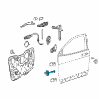 OEM 2014 Jeep Cherokee Check-Front Door Diagram - 68103030AD