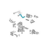 OEM Hose, Water Inlet Diagram - 79721-SLN-A00