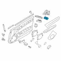 OEM 2015 Scion FR-S Window Switch Diagram - SU003-05131