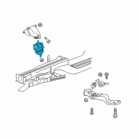 OEM 2013 Cadillac CTS Front Mount Diagram - 15234751