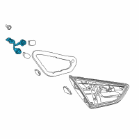 OEM 2018 Chevrolet Cruze Socket & Wire Diagram - 39042850