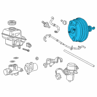 OEM 2019 Dodge Charger Booster-Power Brake Diagram - 68237808AA