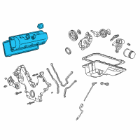 OEM 2011 Ford E-150 Valve Cover Diagram - 7W7Z-6582-AA