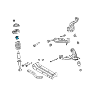 OEM Mercury Mountaineer Spring Insulator Diagram - 2L2Z-18198-AA