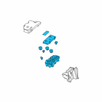 OEM Fuse & Relay Box Diagram - 25865467