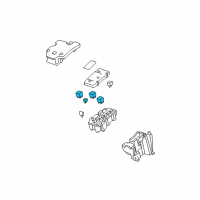 OEM 2006 Buick Lucerne Relay Asm, Secondary Air Injection Pump *Gray Diagram - 15319852