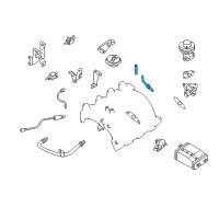 OEM Nissan Tube Assy-TDV Control Diagram - 14750-F4406