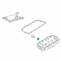 OEM 2015 Honda CR-Z Washer, Drain Plug (18MM) Diagram - 90471-PX4-000